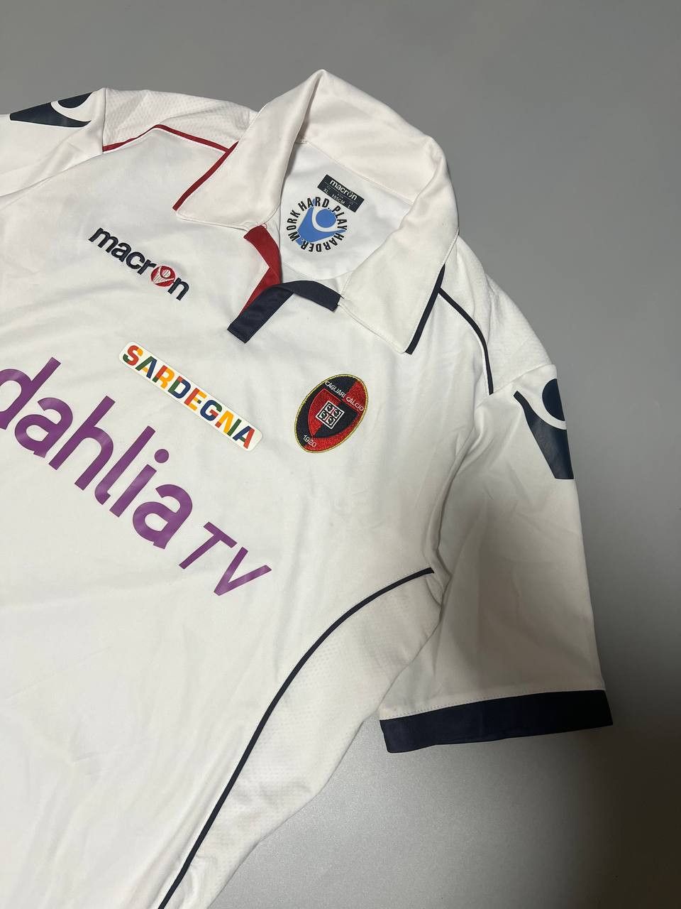 Macron Cagliari Calcio Jersey Macron 2010/11 Size US XL / EU 56 / 4 - 6 Thumbnail