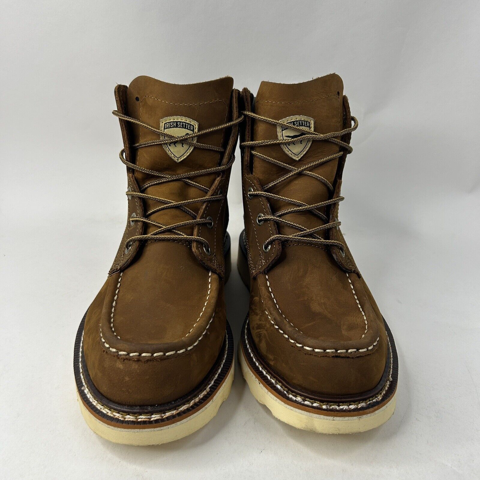 Red Wing Irish Setter 6" Ashby Soft Toe Red Wing Boots “Light Brown” Size US 8.5 / EU 41-42 - 2 Thumbnail
