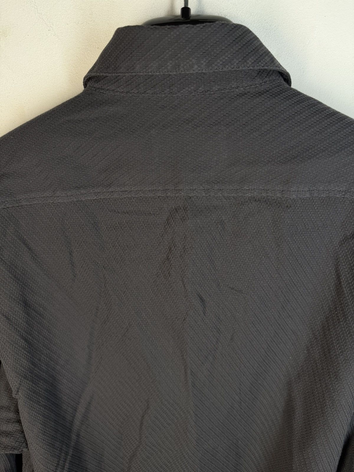 Yves Saint Laurent Carbon YSL Shirt Dark Grey Size US L / EU 52-54 / 3 - 18 Thumbnail
