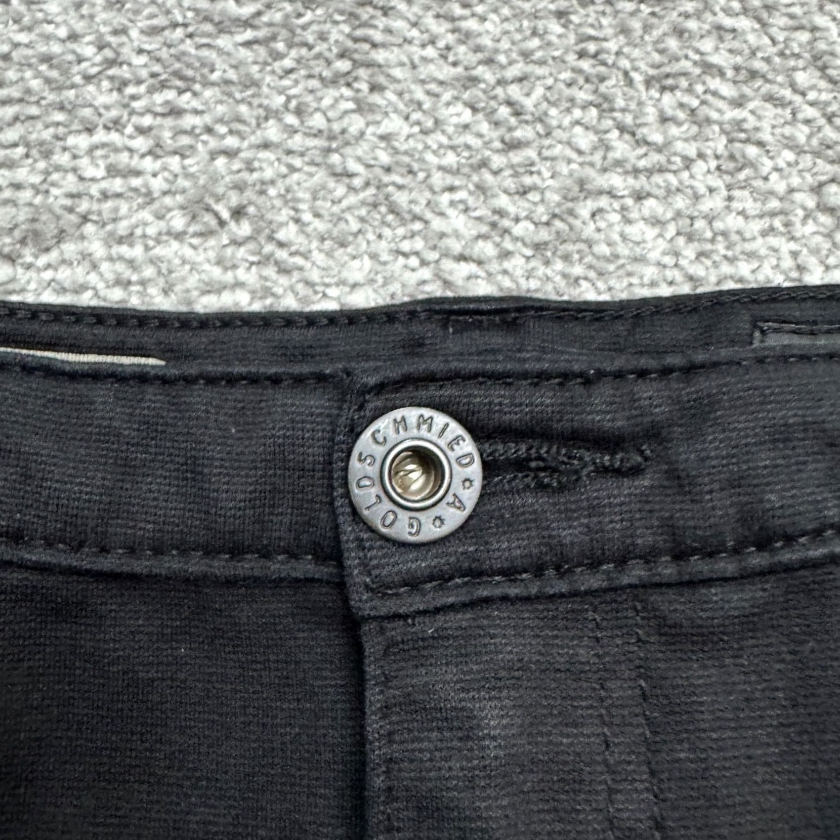 Vintage AG Adriano Goldschmied Legging Super Skinny Fit Pants Women 26 Black Stretch Jegging Slim Casual Modern Womens 2010s Size 26" / US 2 / IT 38 - 7 Thumbnail
