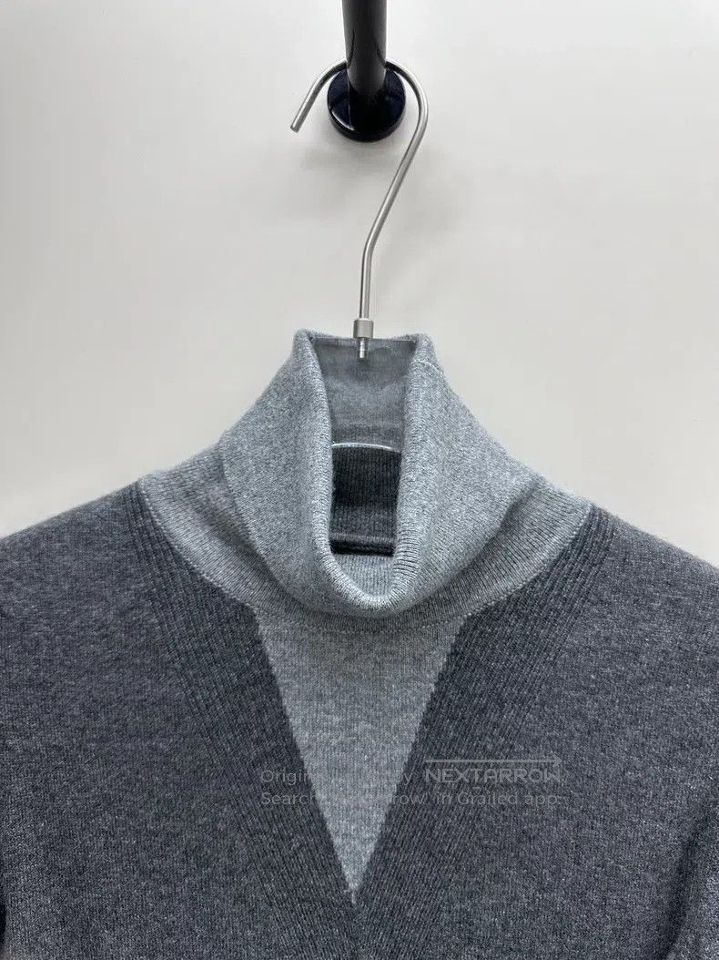 Thom Browne Thom Browne Cashmere high-neck sweater Size US S / EU 44-46 / 1 - 3 Thumbnail