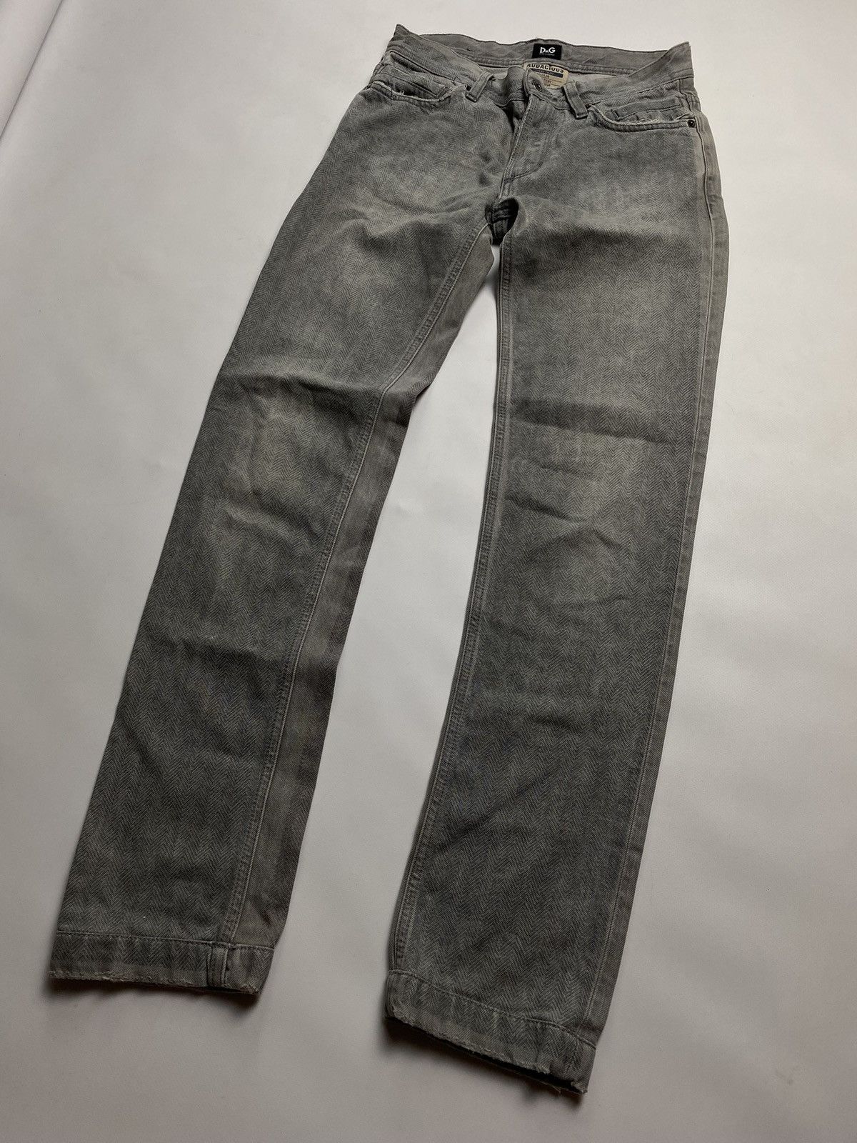 Dolce & Gabbana Vintage Y2K distressed Wash denim dolce Gabbana pants Size US 29 - 2 Thumbnail