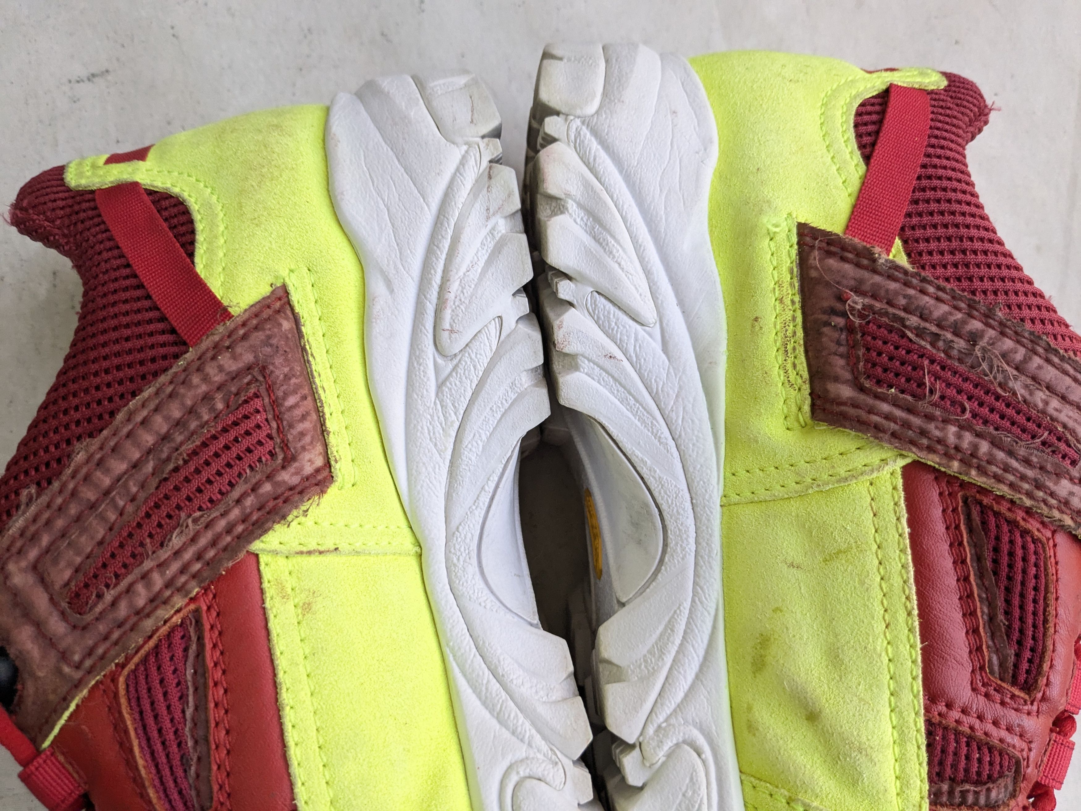 Maison Margiela Maison Margiela Security Sneakers 11 44 Red Green Size US 11 / EU 44 - 9 Thumbnail