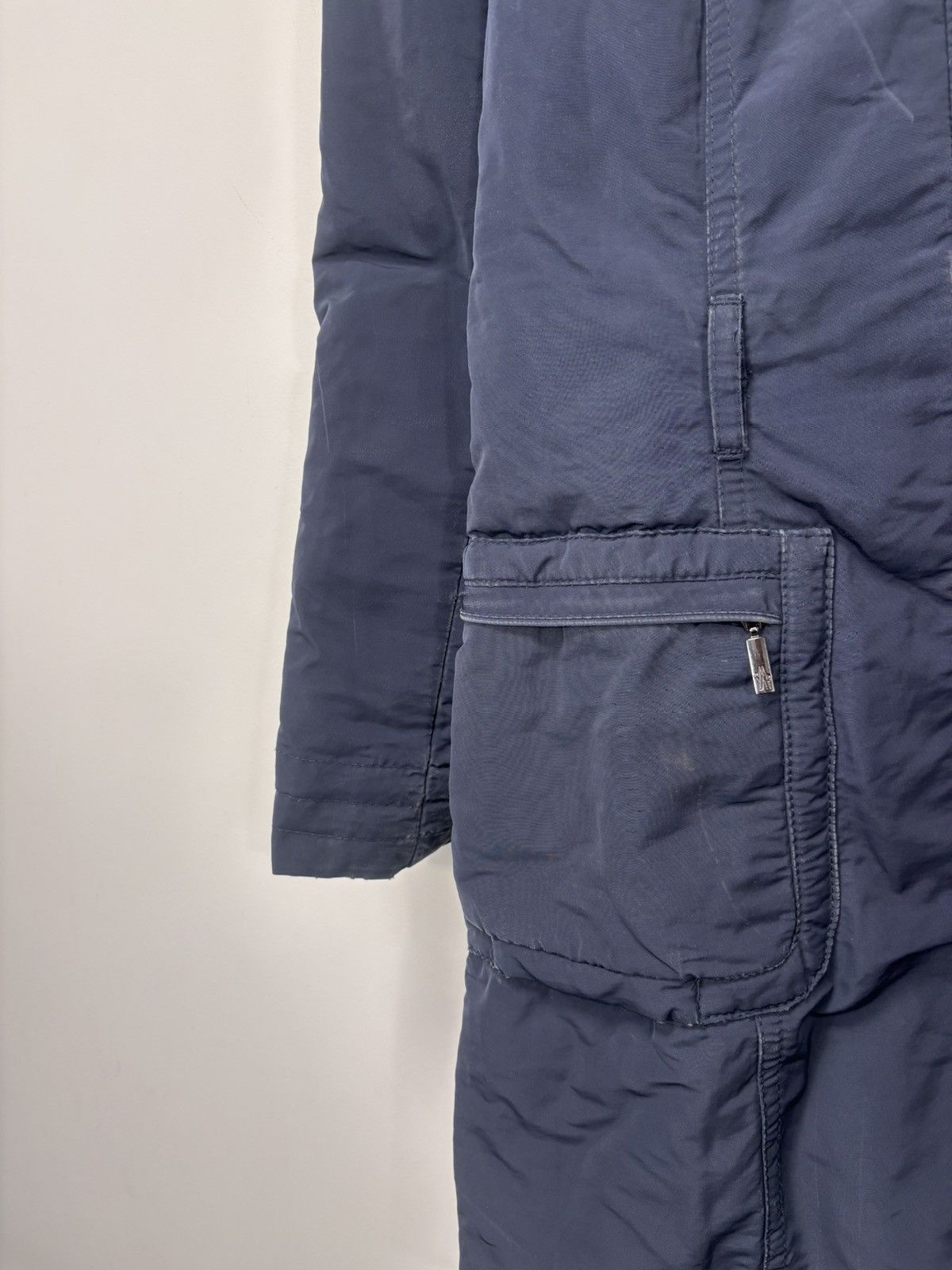 Moncler Moncler Romney Women’s Navy Blue Down Puffer Jacket Coat Size XL / US 12-14 / IT 48-50 - 7 Thumbnail