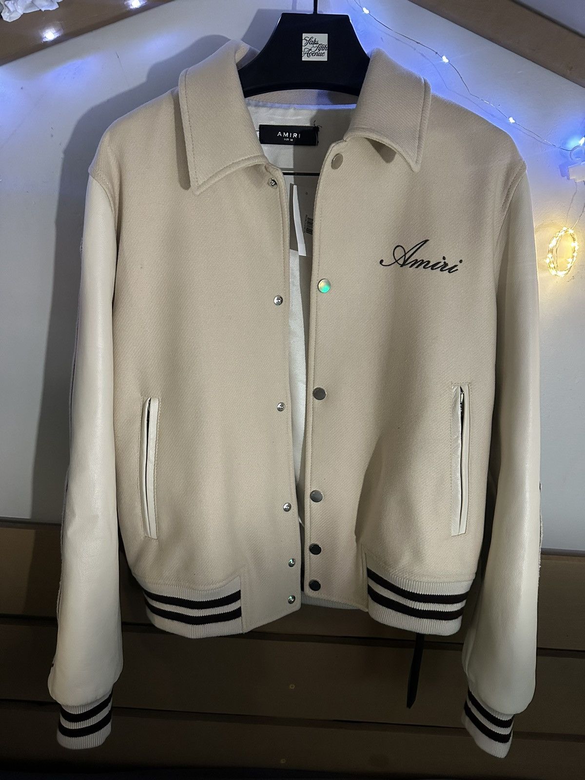 Amiri AMIRI Wool varsity jacket size 50 Size US M / EU 48-50 / 2 - 10 Thumbnail