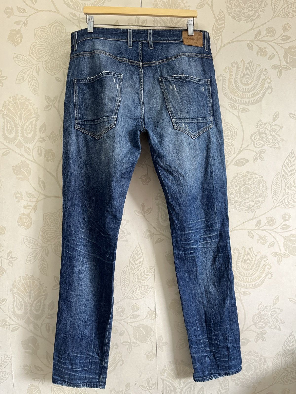 Vintage Vintage Stangata Italy Distressed Denim Size US 36 / EU 52 - 2 Thumbnail