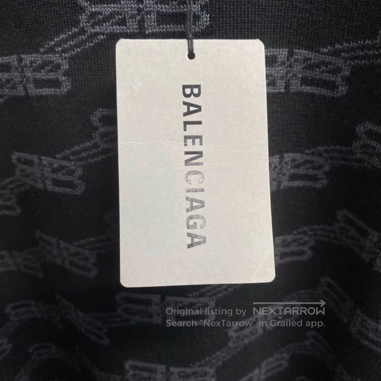 Balenciaga Balenciaga Black Lock Buckle Logo Knit Sweater. Size US XS / EU 42 / 0 - 5 Thumbnail