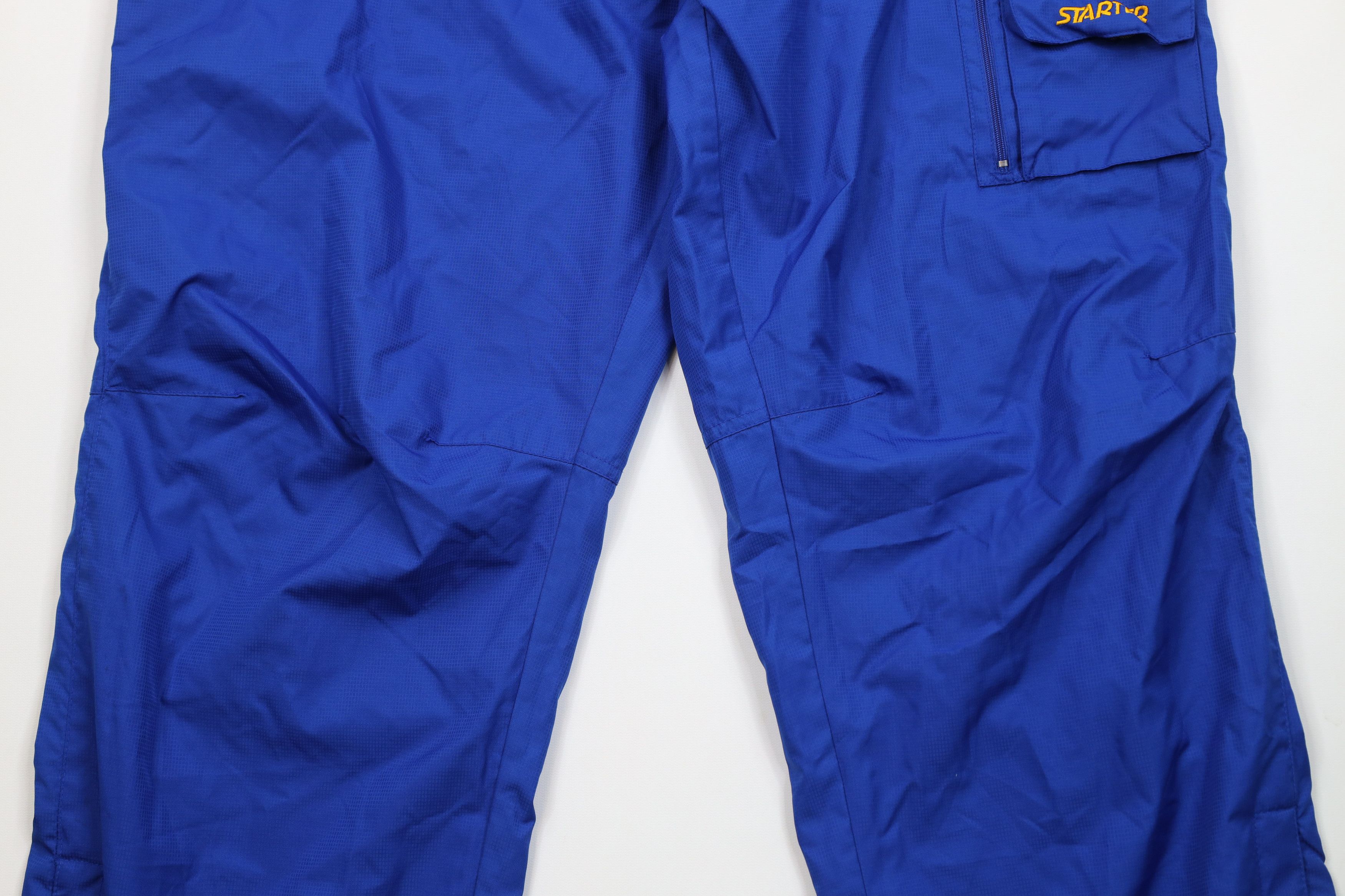 Starter Vintage 90s Starter Adjustable Cuff Wide Leg Cargo Pants Size US 36 / EU 52 - 3 Thumbnail