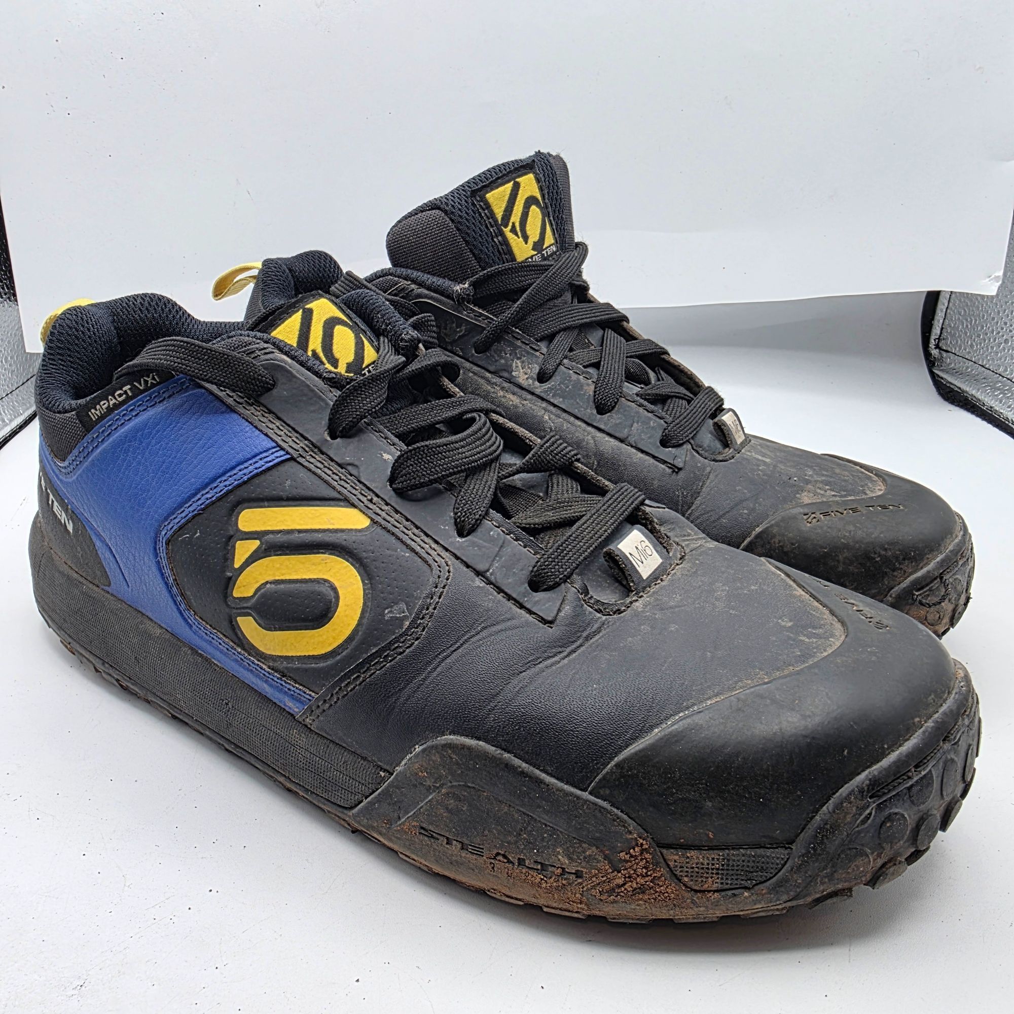 Other Five Ten Impact VXi Mens Size 8 Black Blue Mountain Bike Sho Size US 8 / EU 41 - 1 Thumbnail