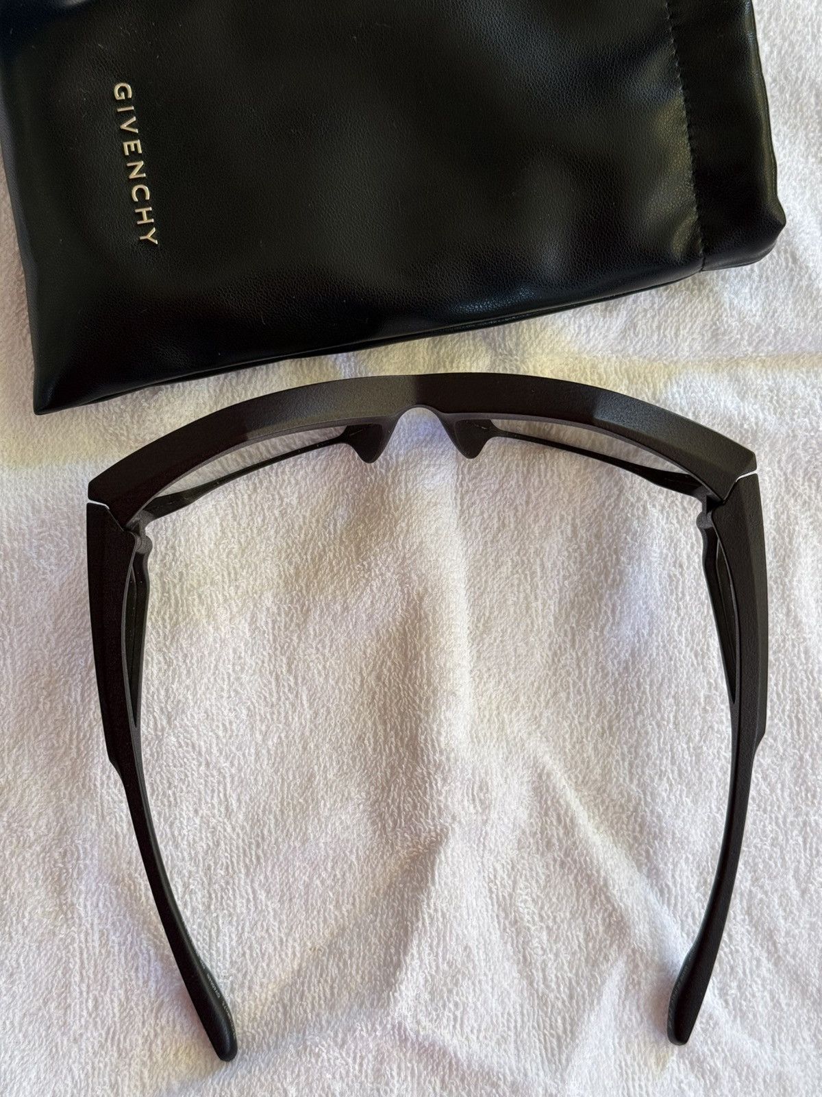 Givenchy Givenchy Giv Cut Geometric Sunglasses Black Silver GV40049I Size ONE SIZE - 9 Thumbnail