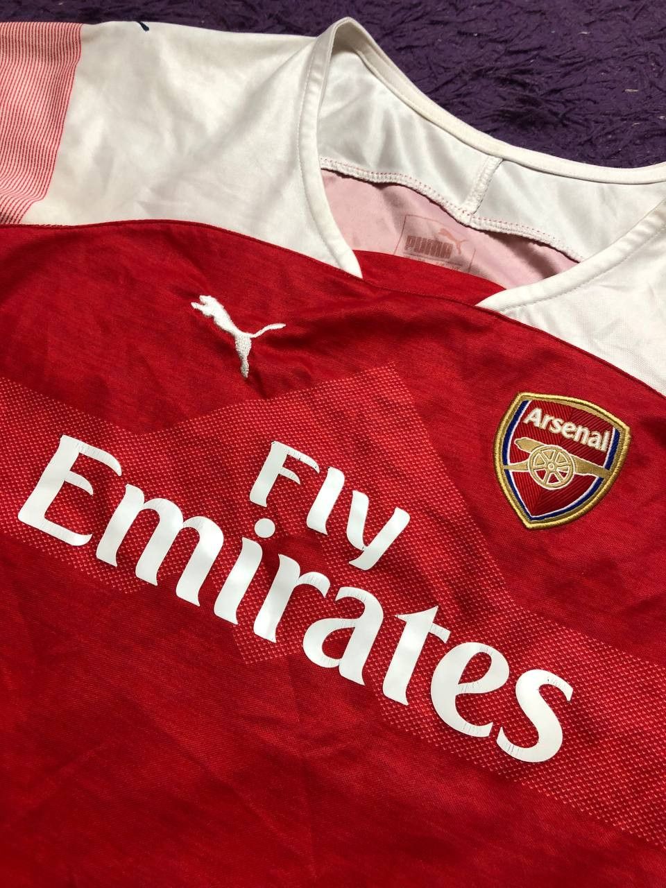 Puma Puma Arsenal London 2018-2019 Home Football Jersey Size M / US 6-8 / IT 42-44 - 6 Thumbnail