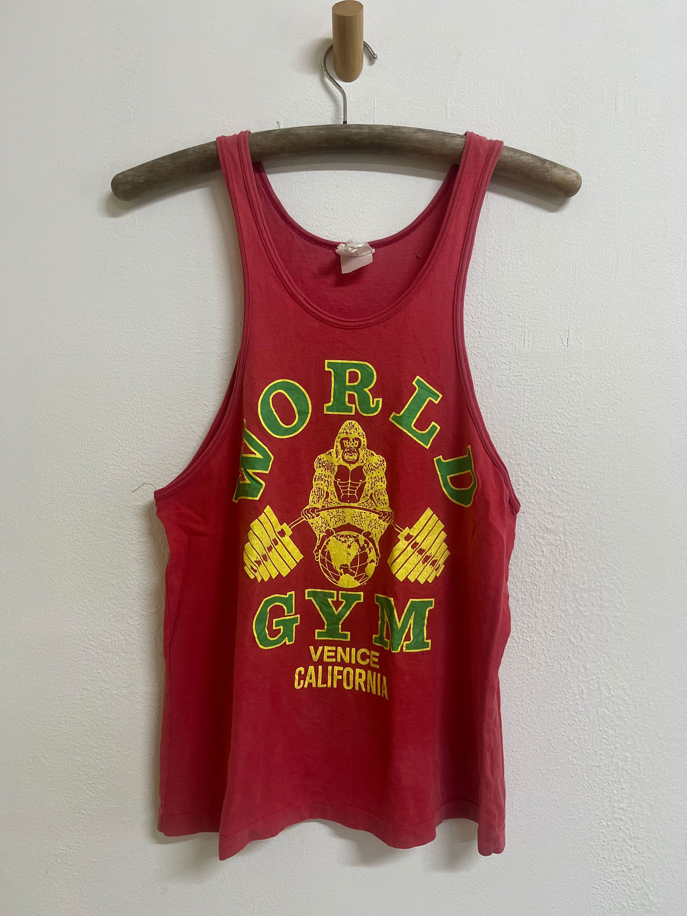Sports Specialties Vintage World Gym Venice California 80s 90s Single Stitch Size US M / EU 48-50 / 2 - 1 Thumbnail