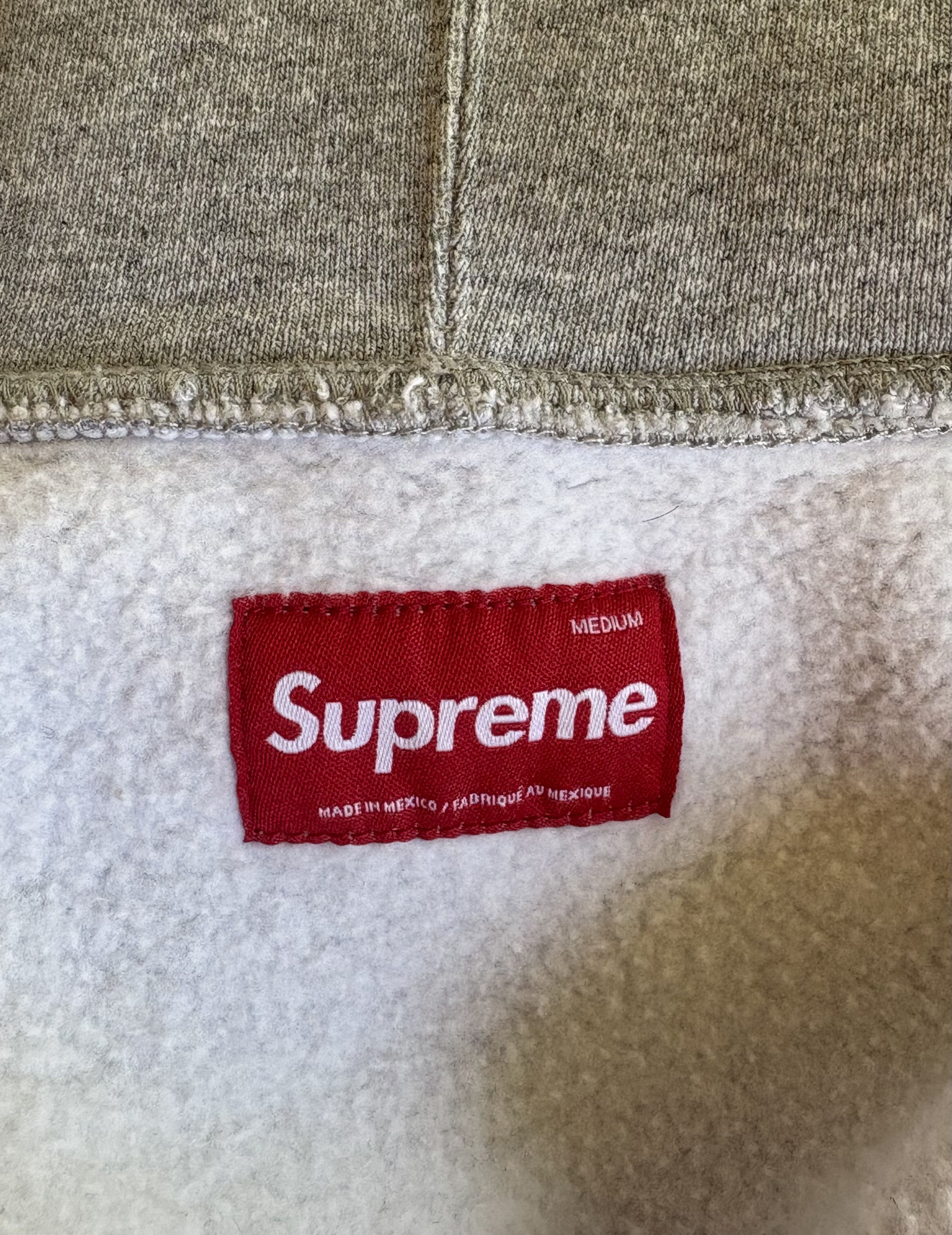 Supreme Supreme FW25 Gray Full-Zip Boxy Logo Hoodie Size US M / EU 48-50 / 2 - 4 Thumbnail