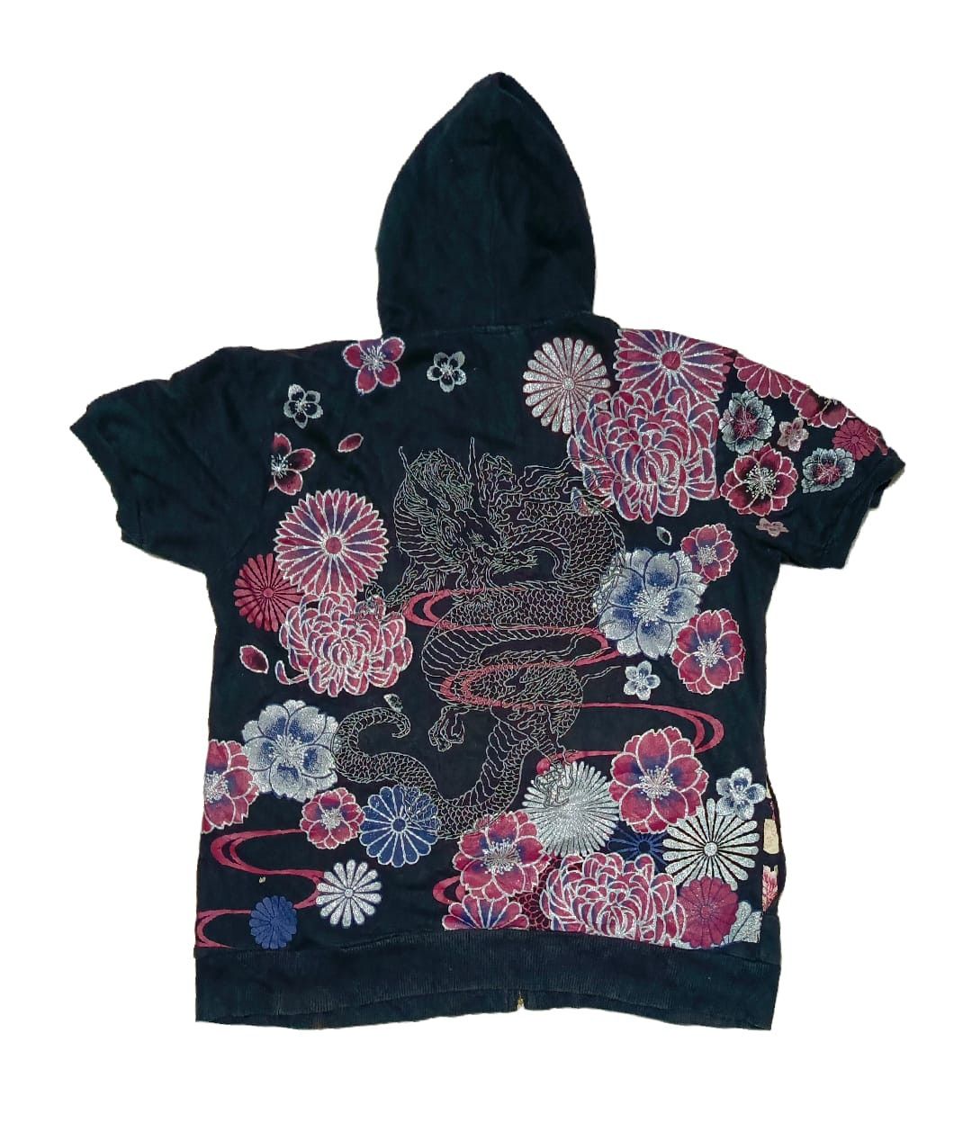 image of If Six Was Nine x Sukajan Souvenir Jacket Vintage Hoodie Sukajan Big Embroidery Dragon Design in Na