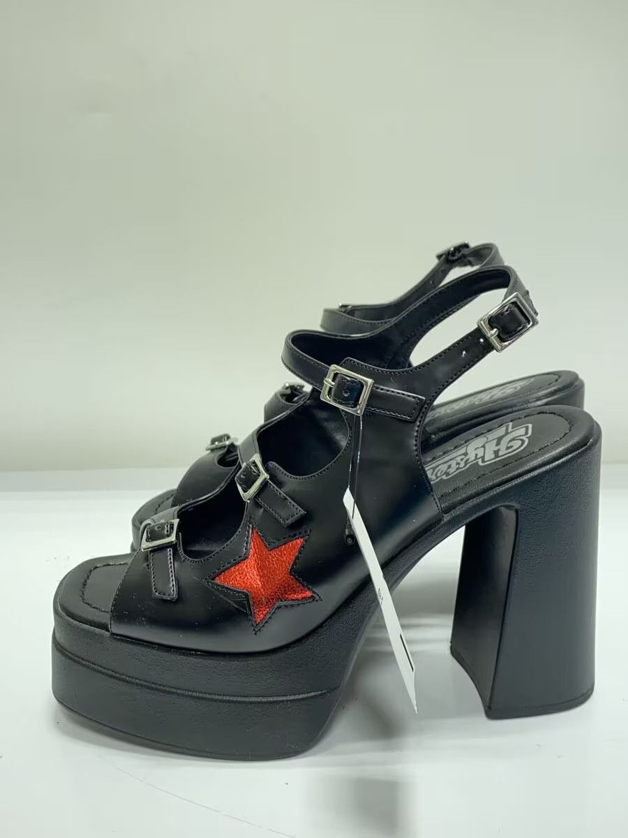 Hysteric Glamour Star Leather Heels Size US 8 / IT 38 - 1 Thumbnail
