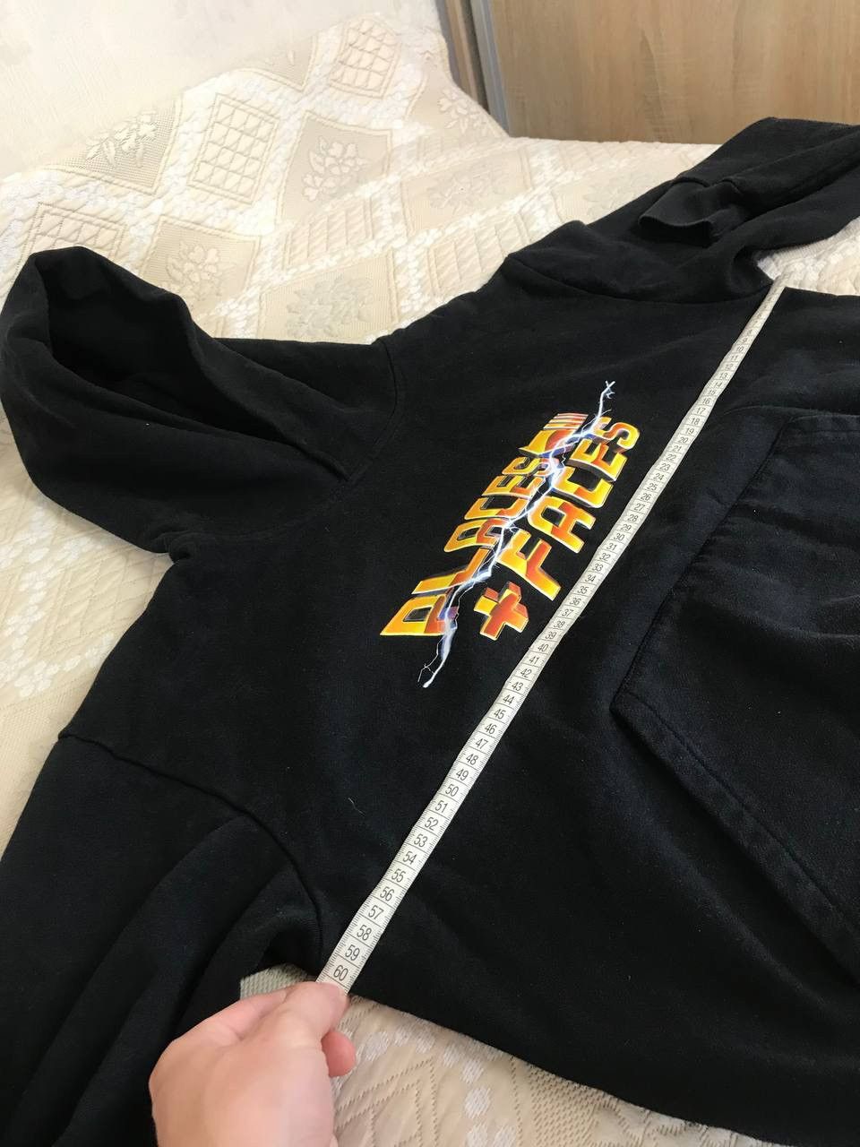 Places + Faces 🔥 Places + Faces Lightning Gold Logo Hoodie Sweatshirt Black Size US M / EU 48-50 / 2 - 14 Thumbnail