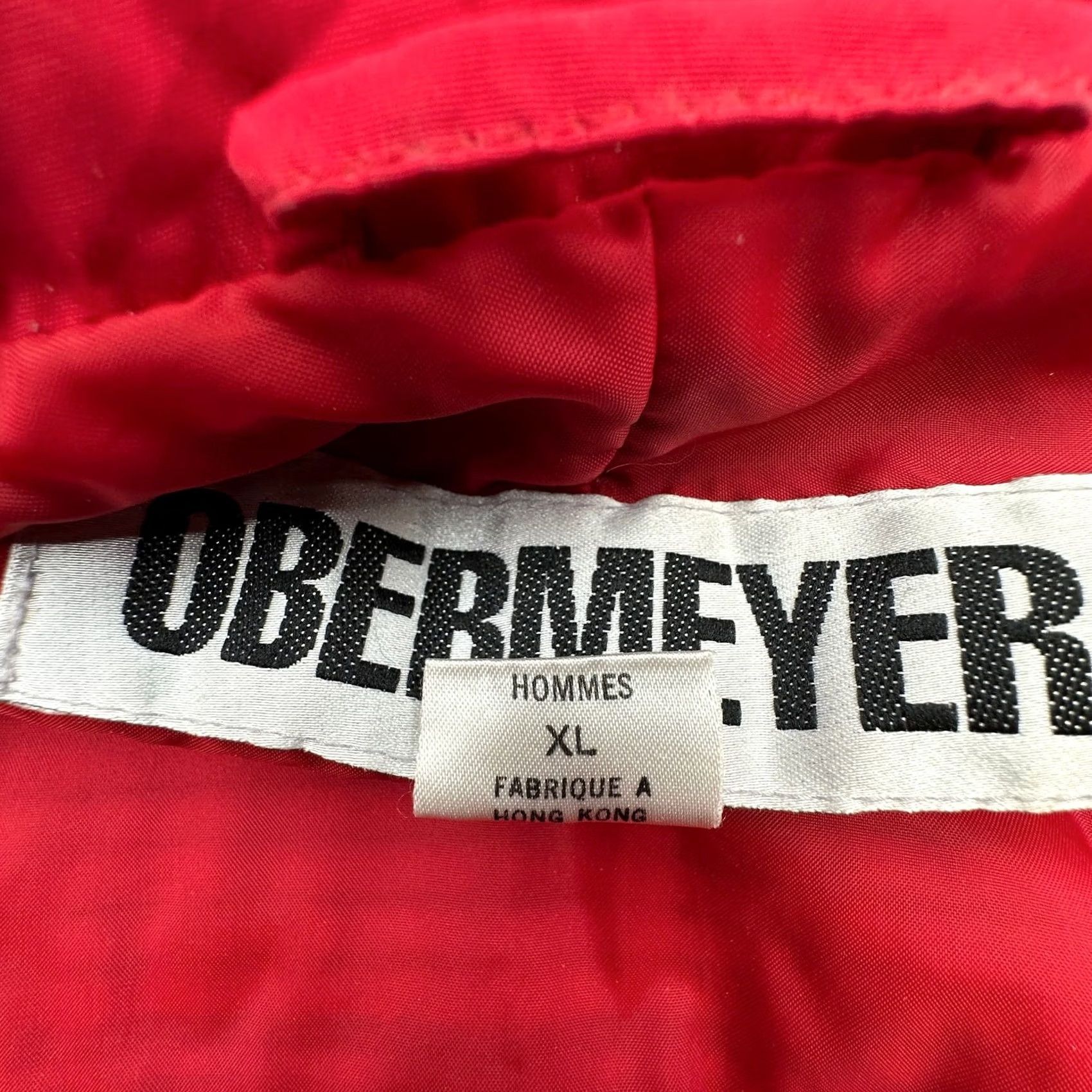 Obermeyer VINTAGE Obermeyer 1/2 Zip Anorak Windbreaker Jacket Men XL Blue Hooded Hong Kong Size US XL / EU 56 / 4 - 3 Thumbnail