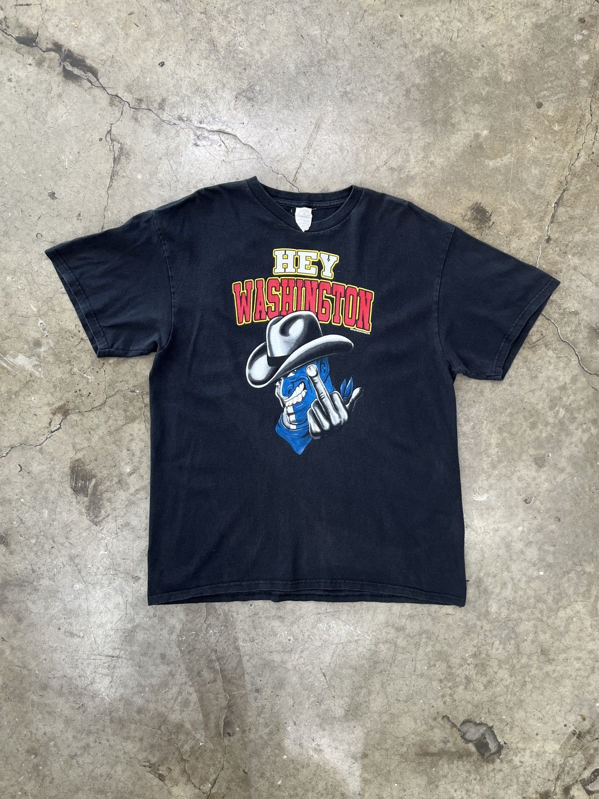 NFL Vintage Washington Dallas Cowboys Football Middle Finger XL Size US XL / EU 56 / 4 - 2 Thumbnail