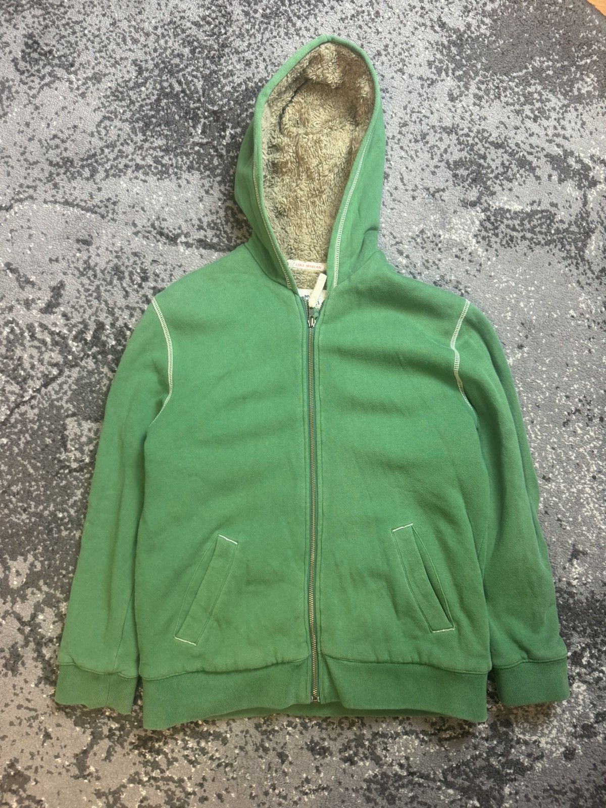 Vintage goa fur zip up hoodie | Grailed