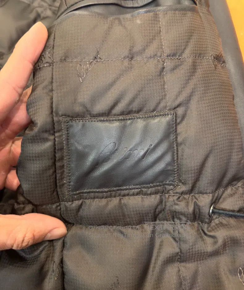 Brioni Brioni Brown coffee-colored lambskin down men's leather co Size US M / EU 48-50 / 2 - 7 Thumbnail