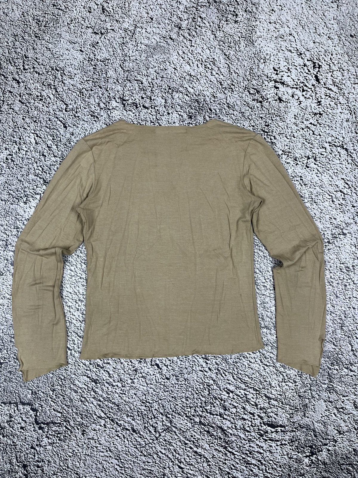 Japanese Brand Vintage Y2K Bombay v neck longsleeve top japanese logo Size S / US 4 / IT 40 - 9 Thumbnail