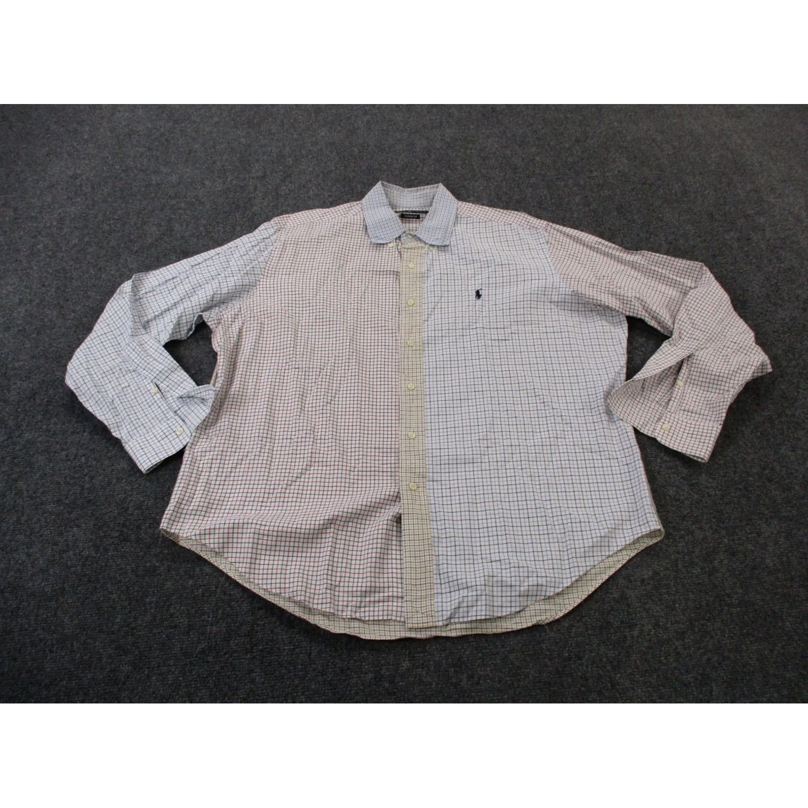 Ralph Lauren Ralph Lauren Shirt Mens XL Colorblock Colorful Plaid Polo Pony Business Classic Size US XL / EU 56 / 4 - 2 Thumbnail