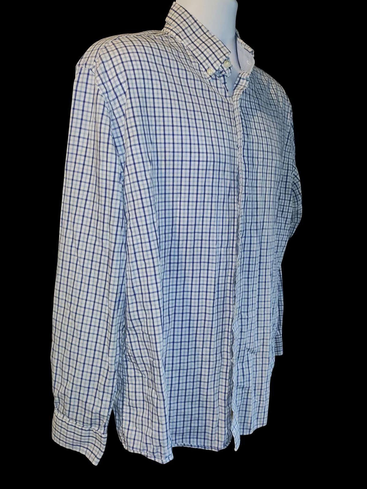 Nautica Nautica Men's Button-Down Long Sleeve Checkered Shirt Size US L / EU 52-54 / 3 - 3 Thumbnail