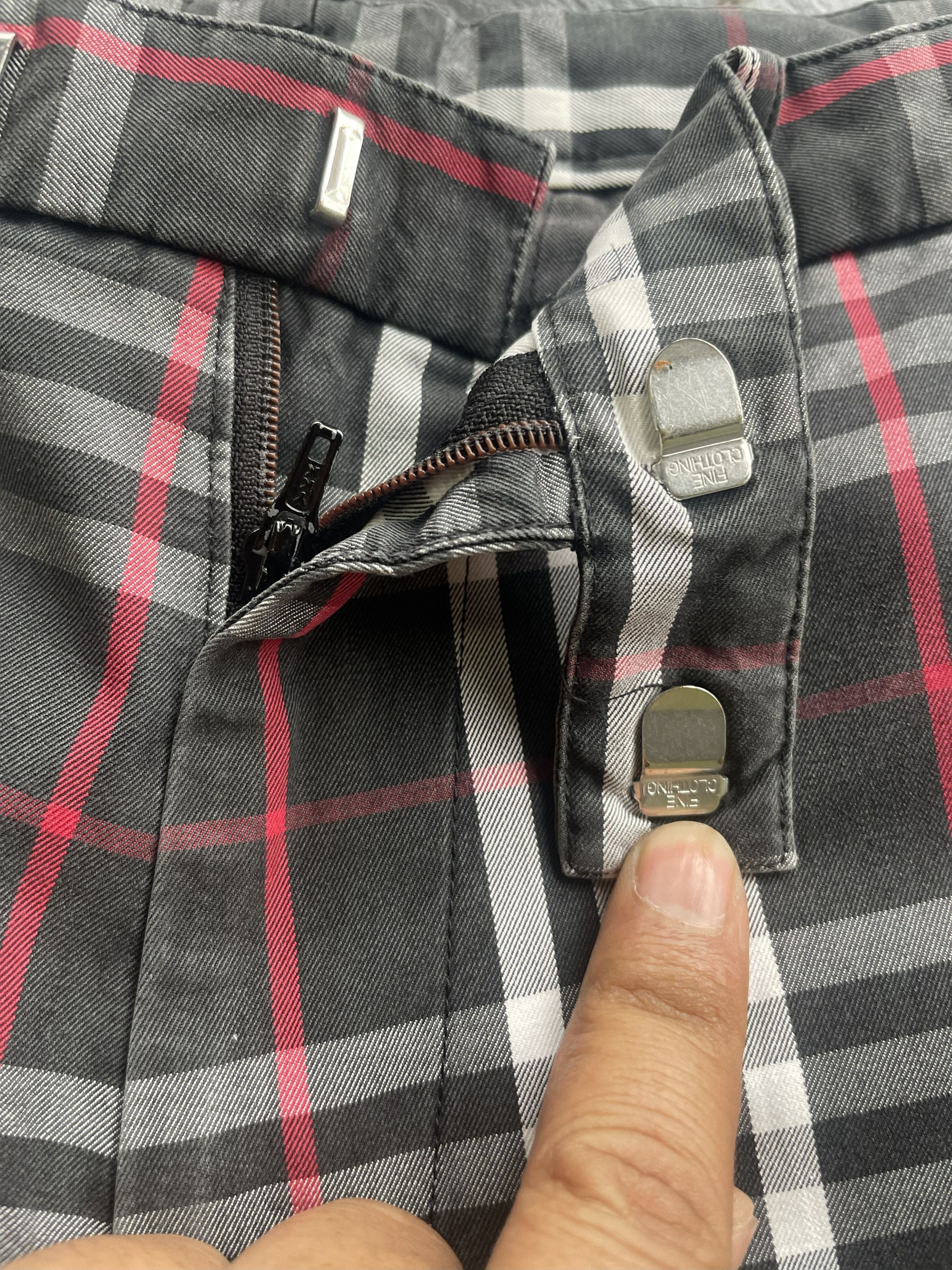 Burberry Burberry Black Lavel Nova Checkered Trouser Size US 29 - 8 Thumbnail