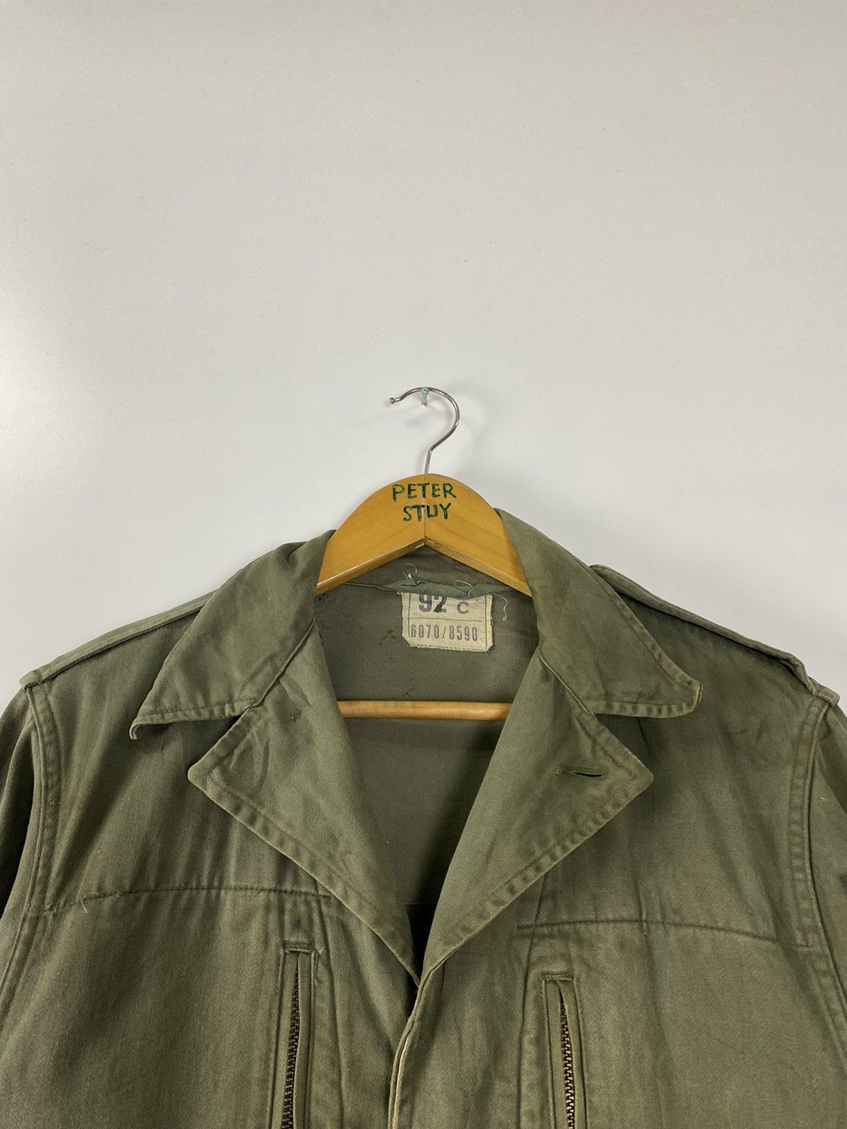 Vintage Vintage 70s Military Jacket Size US L / EU 52-54 / 3 - 6 Thumbnail