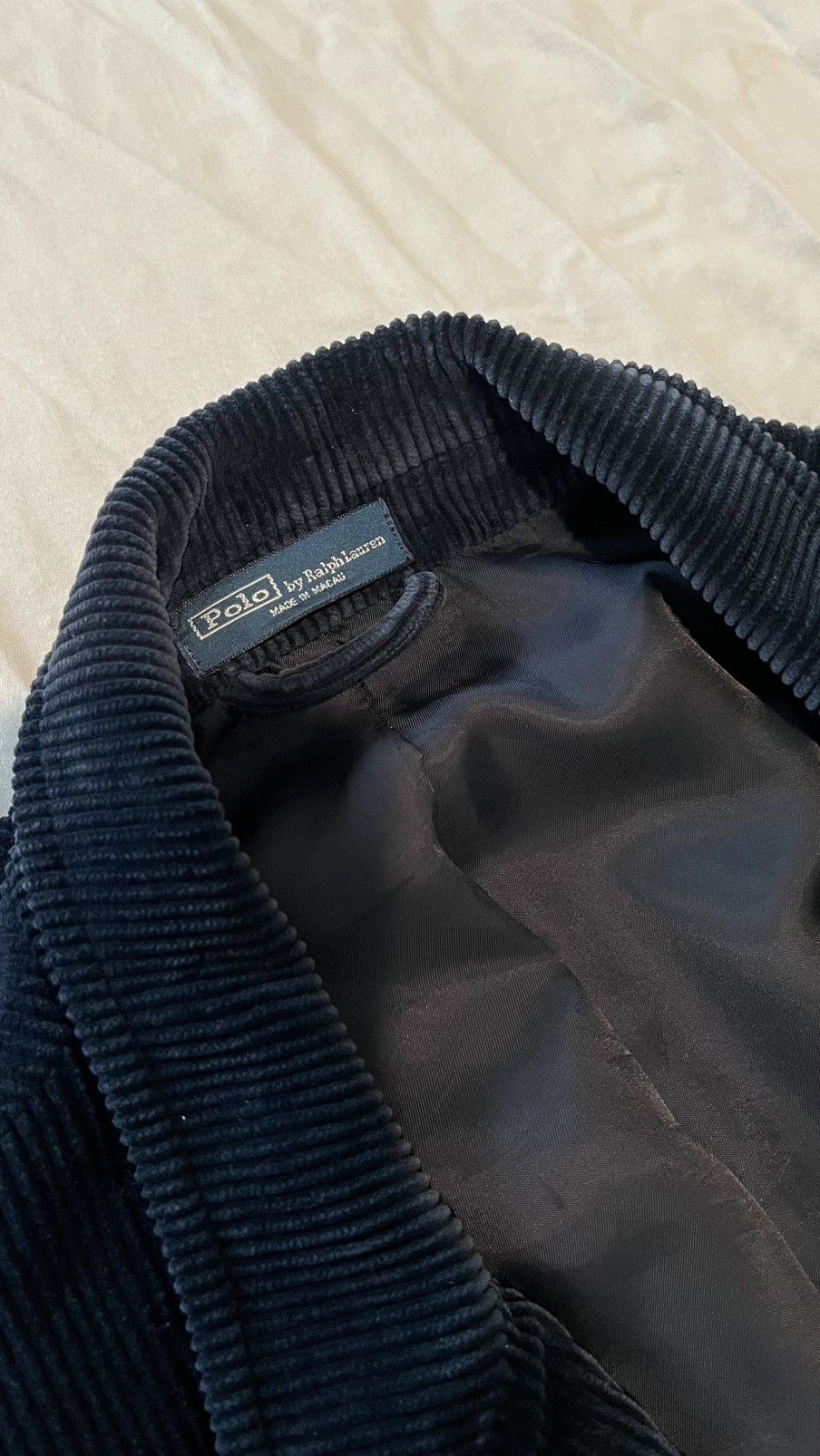 Polo Ralph Lauren Polo by Ralph Lauren Corduroy Blazer Navy Men's Size L Size 40L - 2 Thumbnail
