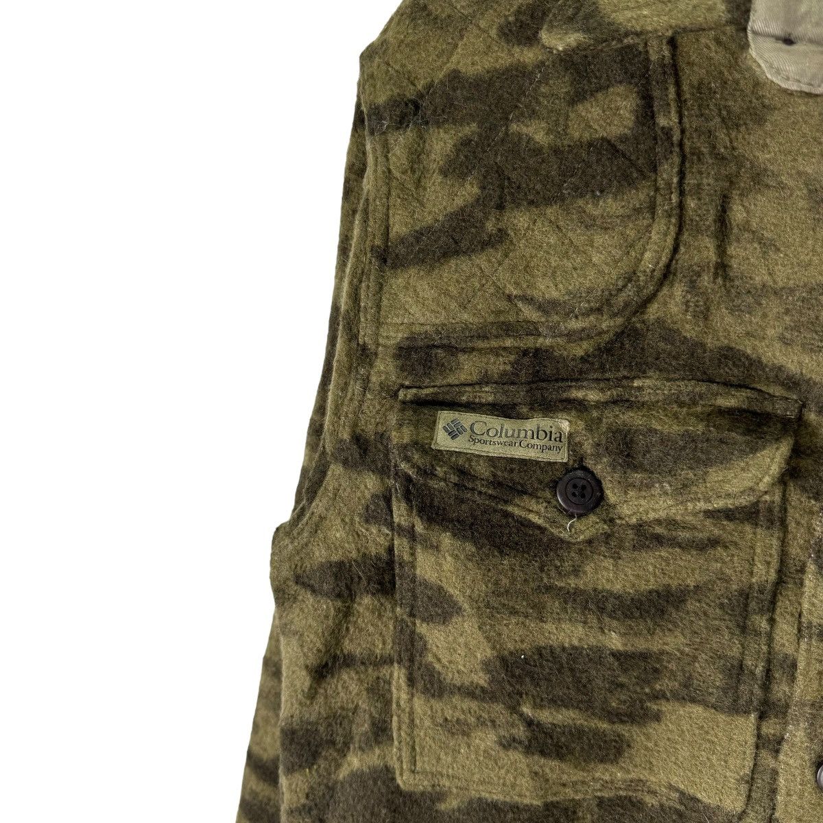 Columbia × Hunter ⚡️COLUMBIA CAMOUFLAGE HUNTING BUTTON JACKET Size US S / EU 44-46 / 1 - 4 Thumbnail