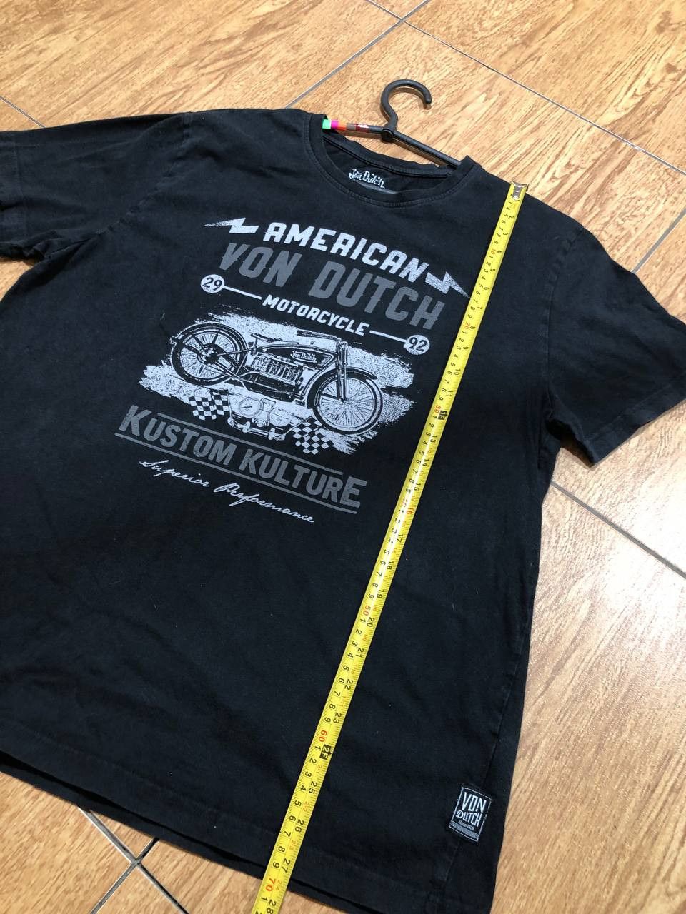 Von Dutch Oversized Cropped Von Dutch Moto Tee Size US XL / EU 56 / 4 - 8 Thumbnail