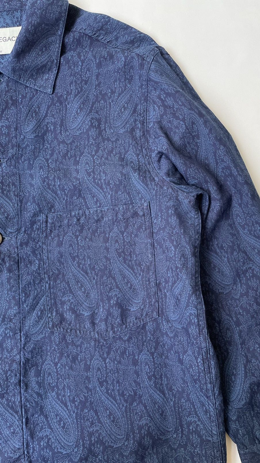 Our Legacy ‘Indigo Paisley’ Denim Jacket Size US M / EU 48-50 / 2 - 7 Thumbnail