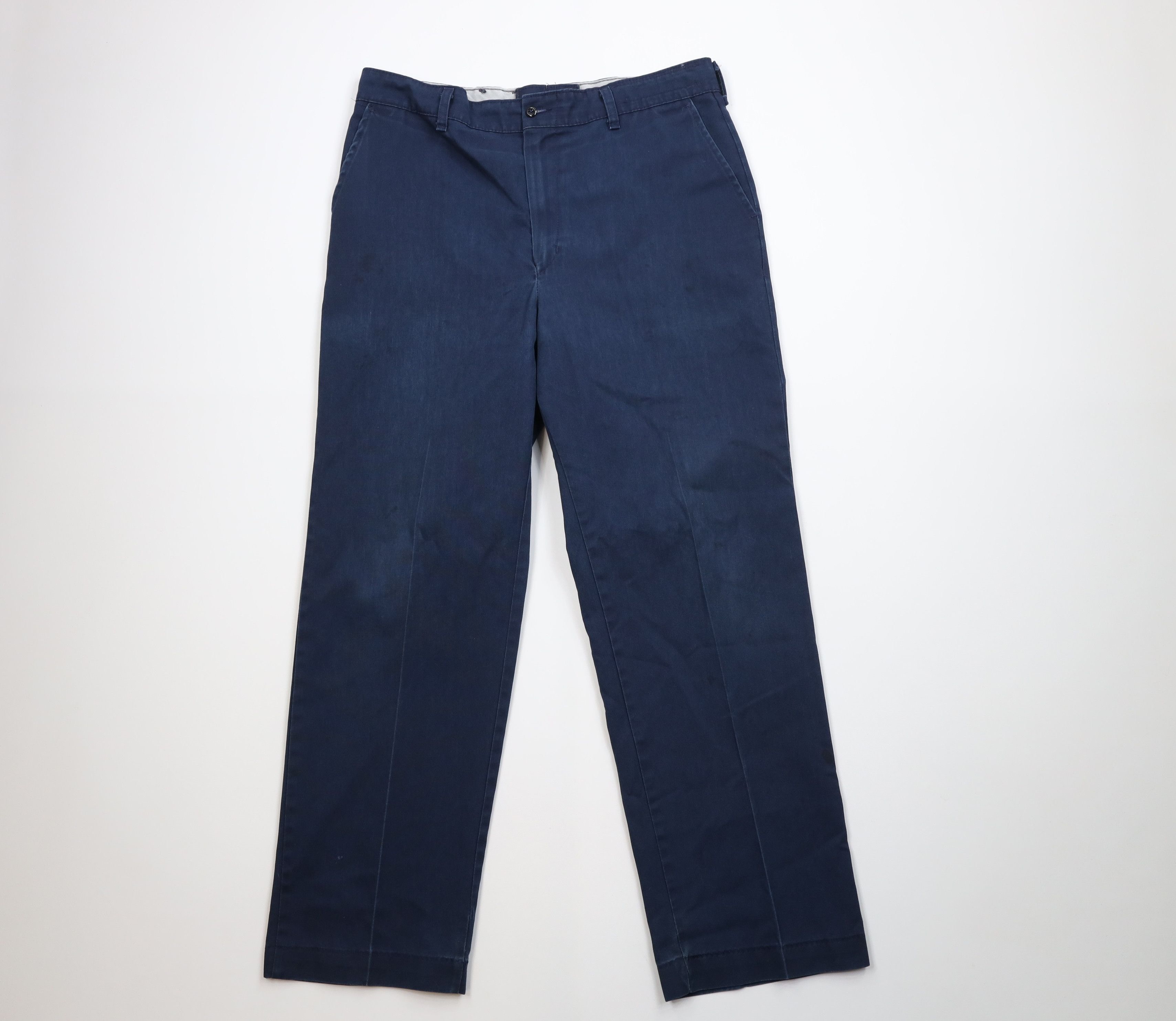 Vintage Vintage 90s Streetwear Workwear Mechanic Wide Leg Pants USA Size US 36 / EU 52 - 1 Thumbnail