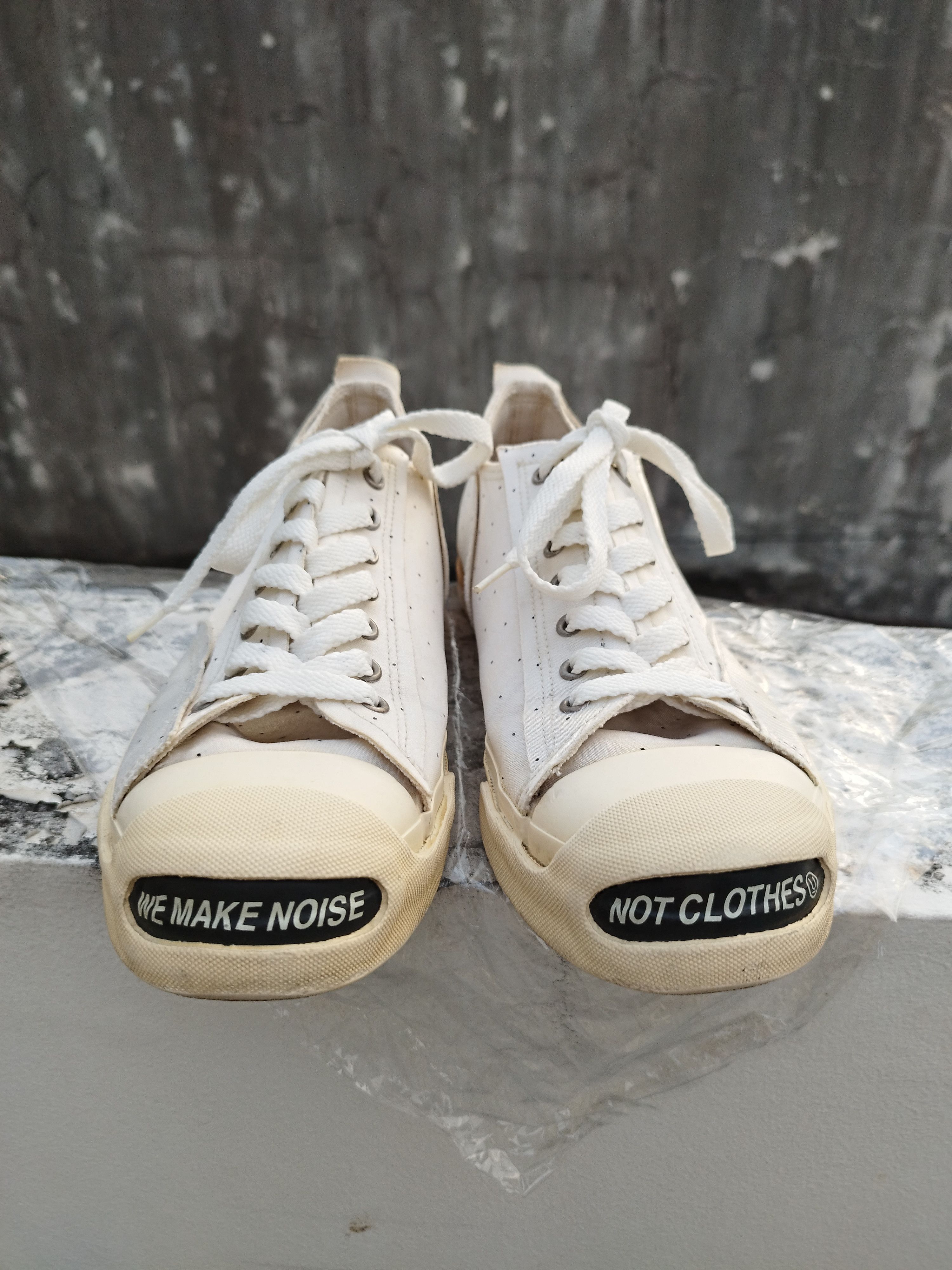 UNDERCOVER JACK PURCELL POLKADOTS LOW TOPS MADE IN JAPAN