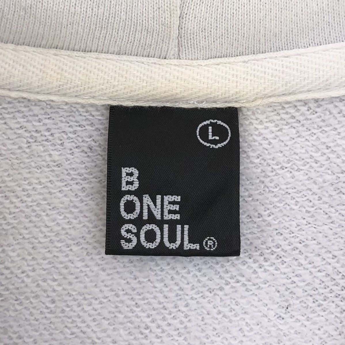 Japanese Brand B One Soul Big Spellout Printed Hoodies Size US L / EU 52-54 / 3 - 12 Thumbnail