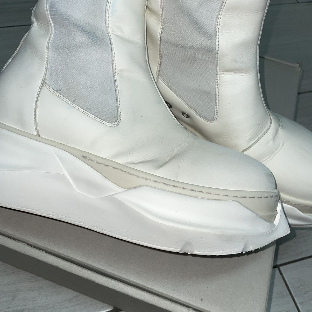 Rick Owens Rick Owens Beetle Abstract Boots size 39 Size US 7 / EU 40 - 4 Thumbnail