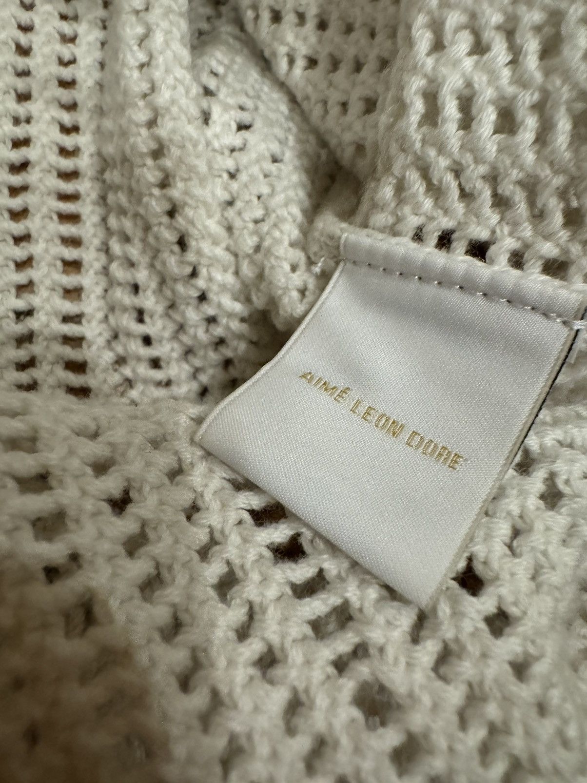 Aime Leon Dore Aimè Leon Dore Mesh Knit Polo Size US S / EU 44-46 / 1 - 5 Thumbnail