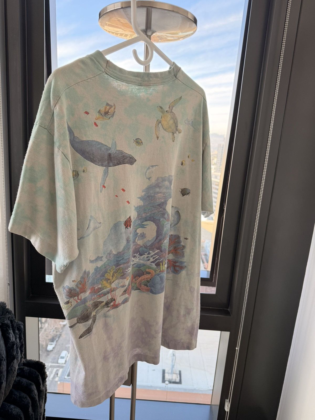 Liquid Blue Vintage 1993 Oceanica single stitch Size US XL / EU 56 / 4 - 3 Thumbnail