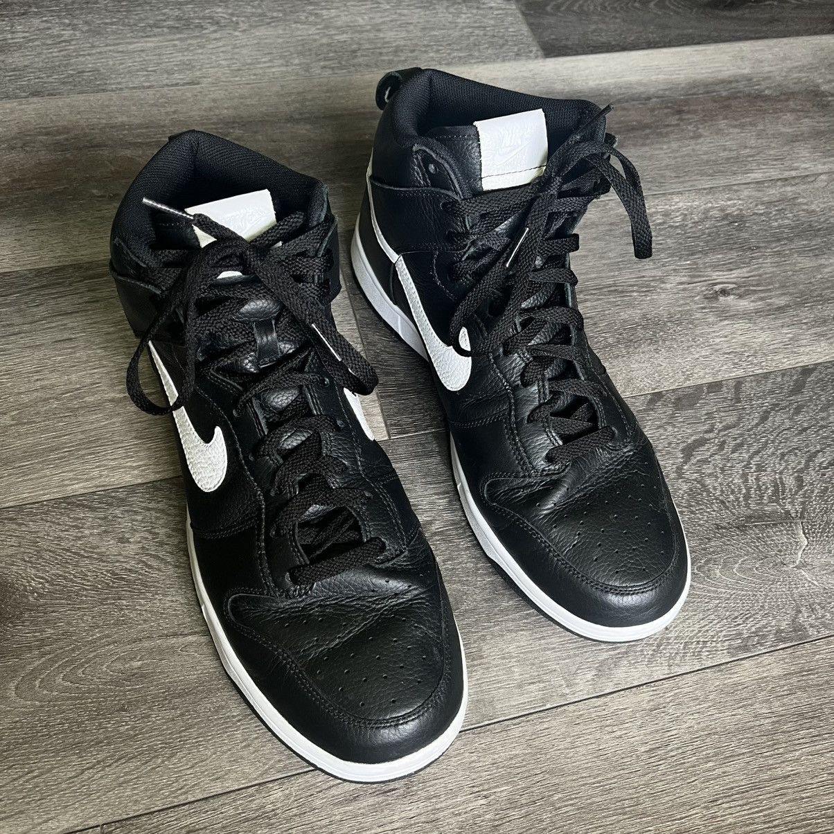 Nike Nike Dunk High By You iD Custom Black/White Shoes Men’s 12 Size US 12 / EU 45 - 2 Thumbnail