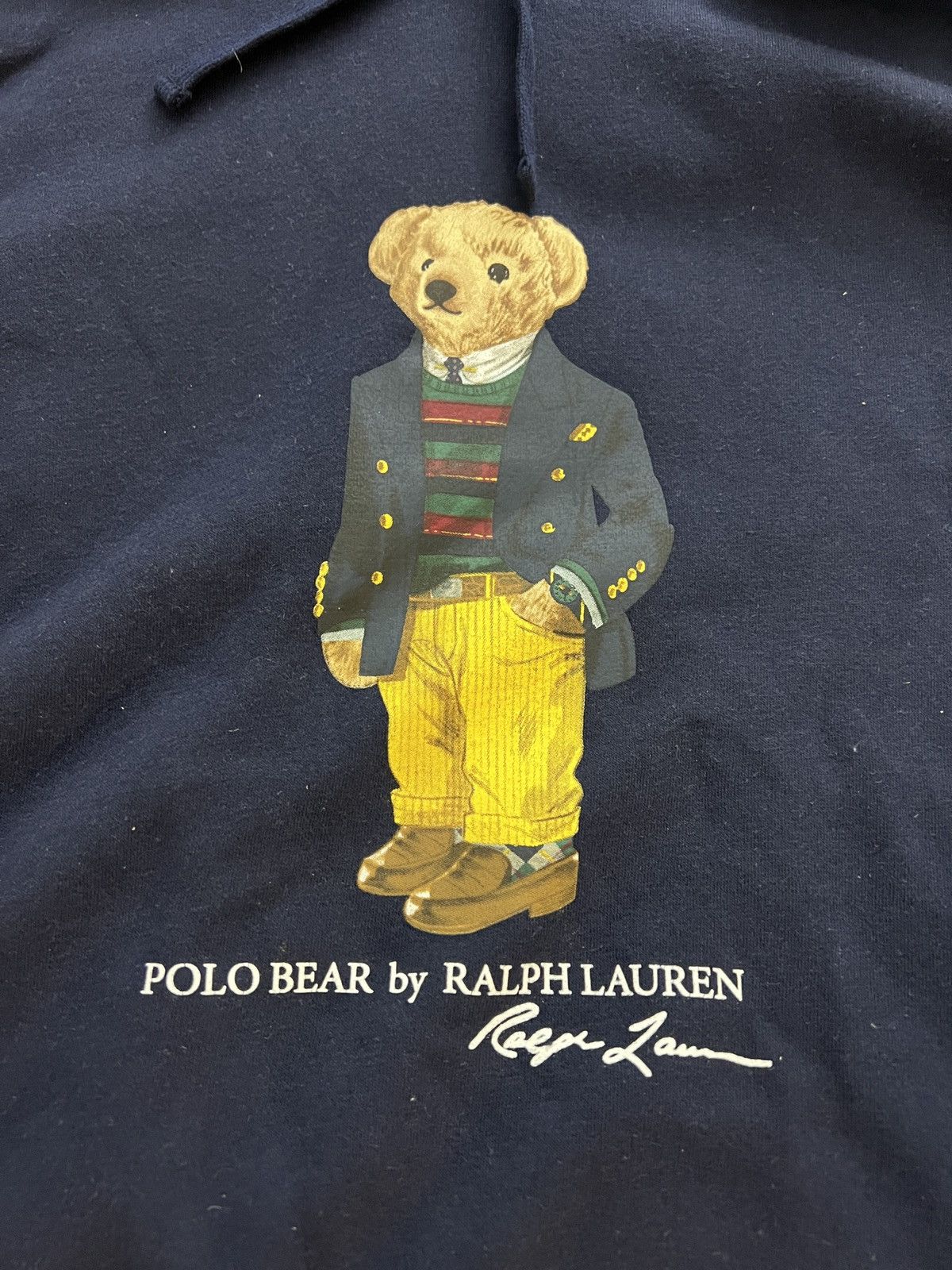 Polo Ralph Lauren NEW Polo Ralph Lauren Pullover Bear Hoodie Sweatshirt prepy Size US XS / EU 42 / 0 - 2 Thumbnail