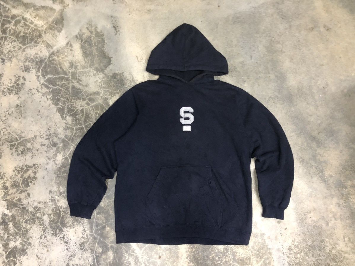 image of 90's Stussy Embroidery Logo Design in Faded Blue, Men's (Size XL)