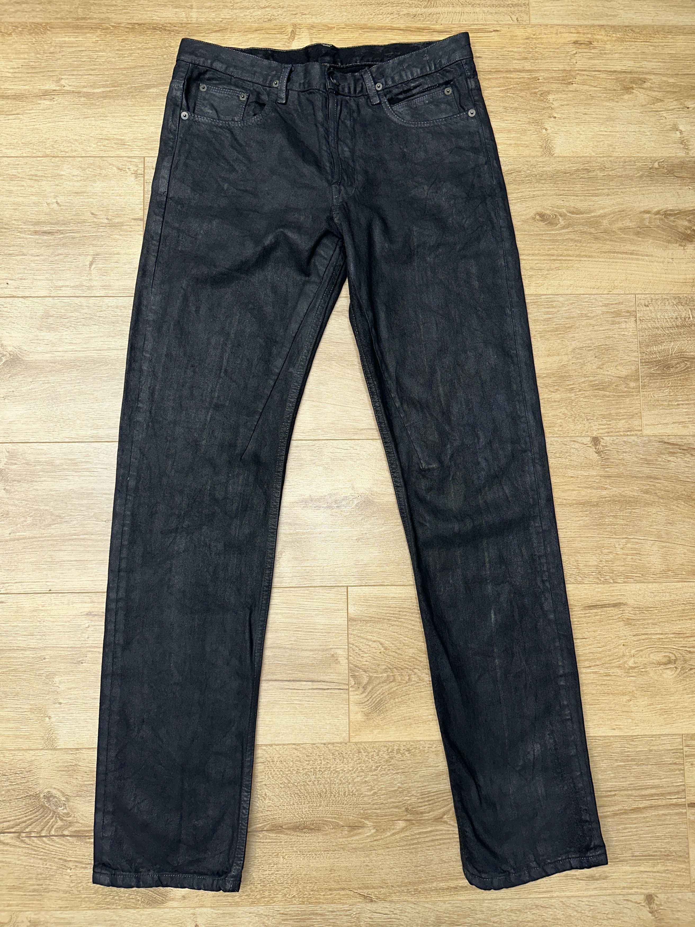 Rick Owens Drkshdw Rick owens berlin cut waxed jeans | Grailed