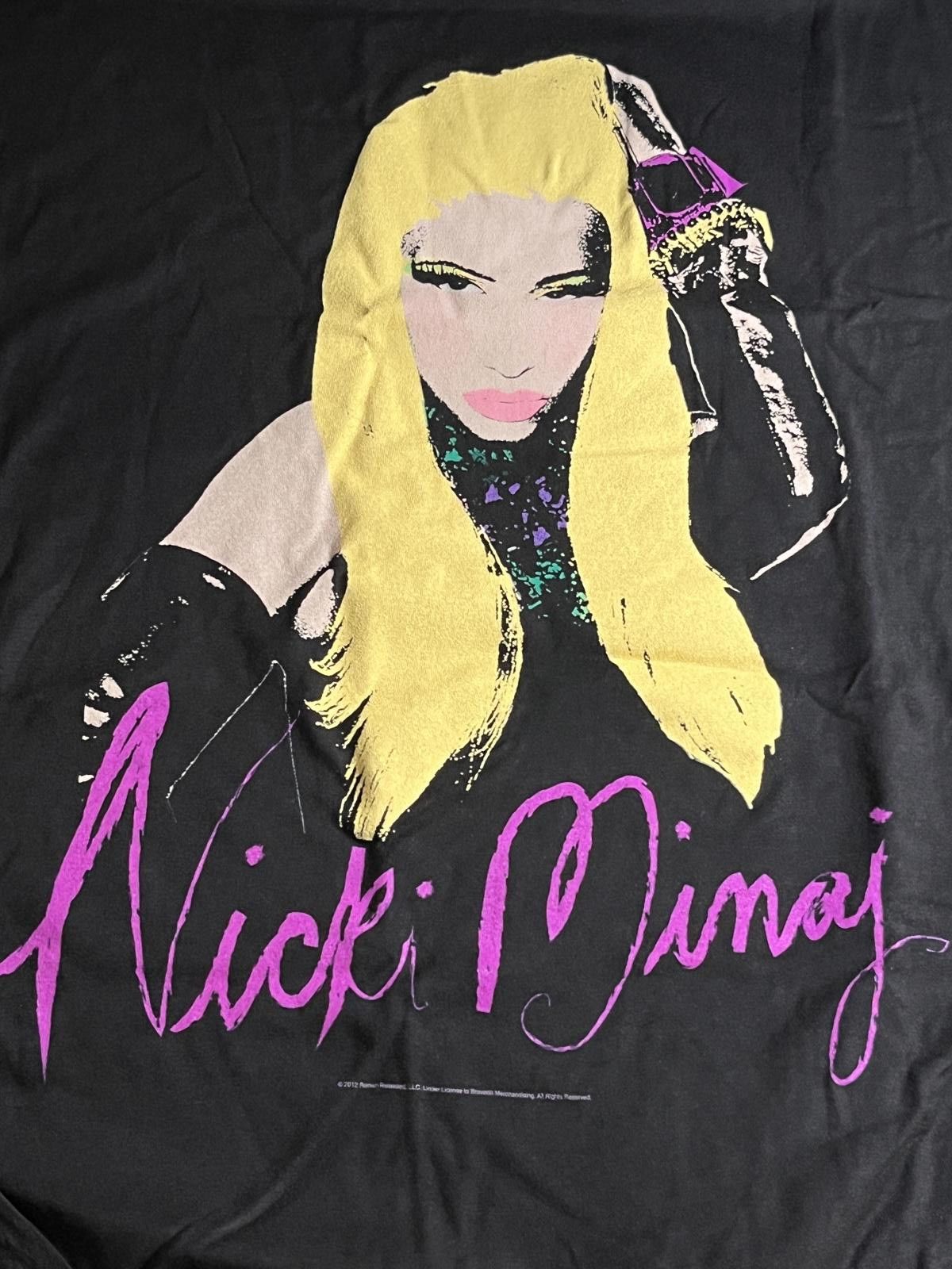 Designer Nicki Minaj T-shirt - World Tour 2012 Pink Friday Tour - XL Size US XL / EU 56 / 4 - 4 Thumbnail
