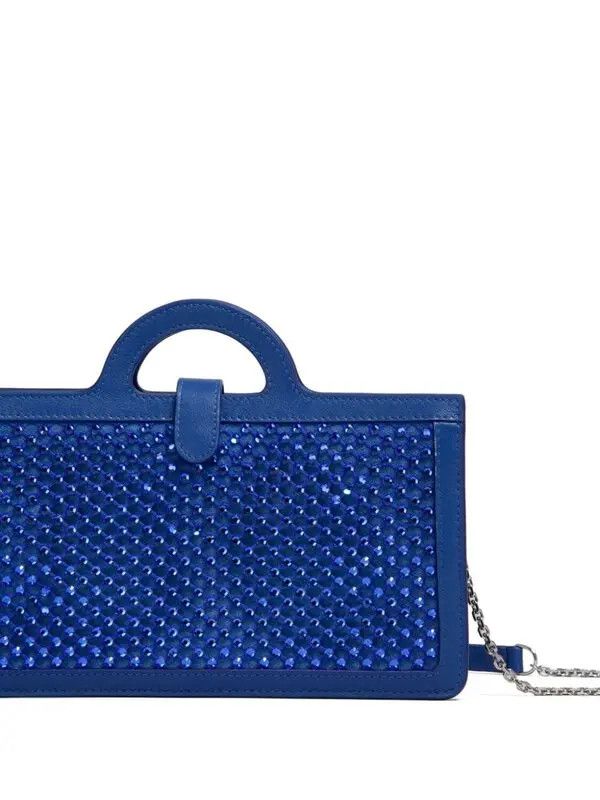 Marni o1w1db11125 Size :OS/Crystal-Embellished Wallet in Blue Size ONE SIZE - 4 Thumbnail