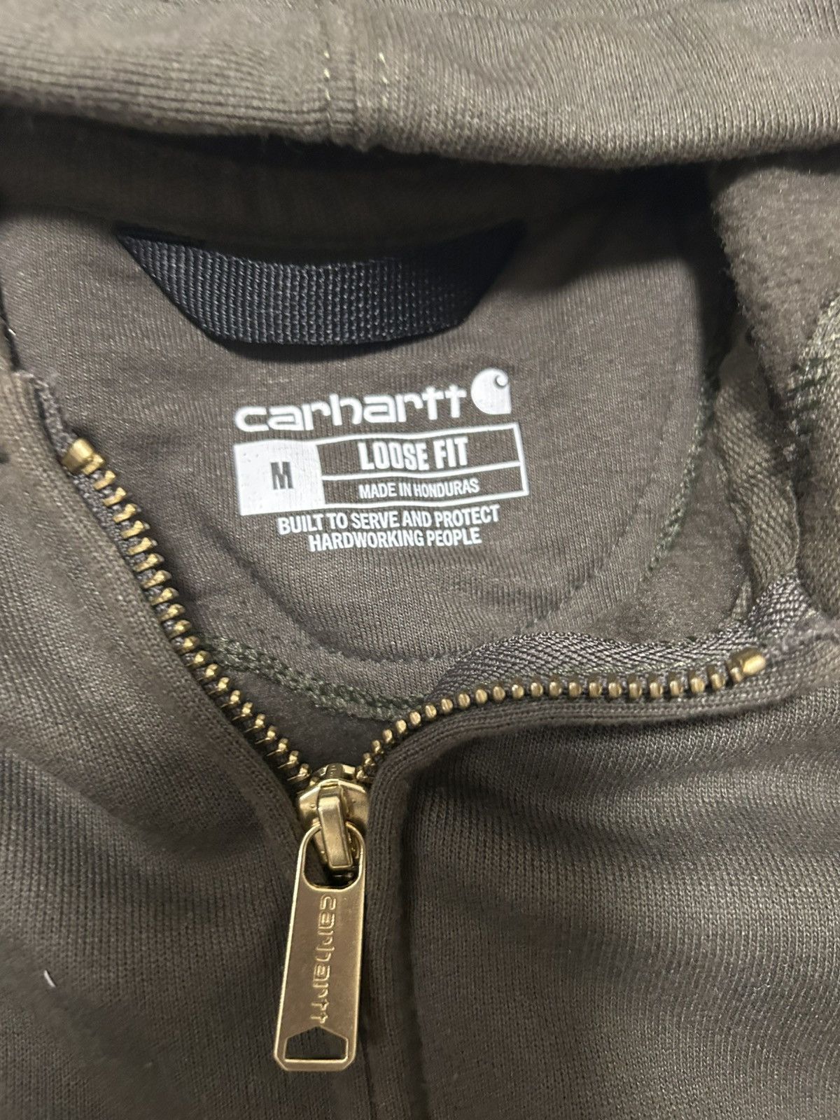 Carhartt Carhartt green zip up hoodie Size US M / EU 48-50 / 2 - 3 Thumbnail