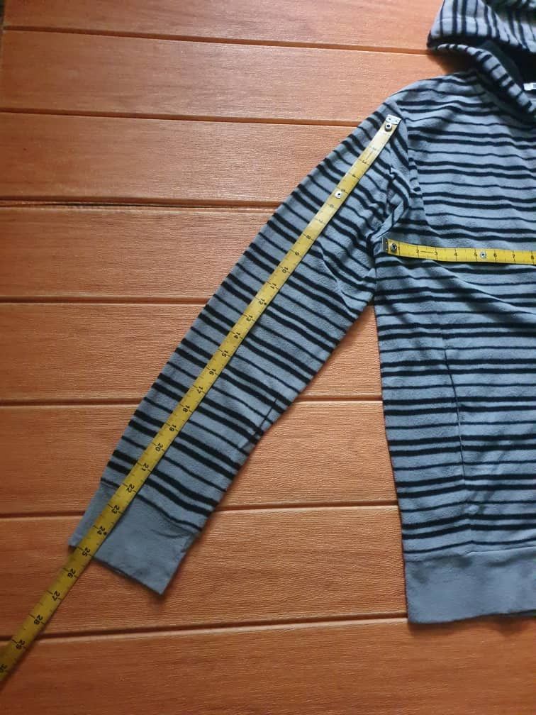 Uniqlo Uniqlo stripe hoodie sweater Size L / US 10 / IT 46 - 7 Thumbnail