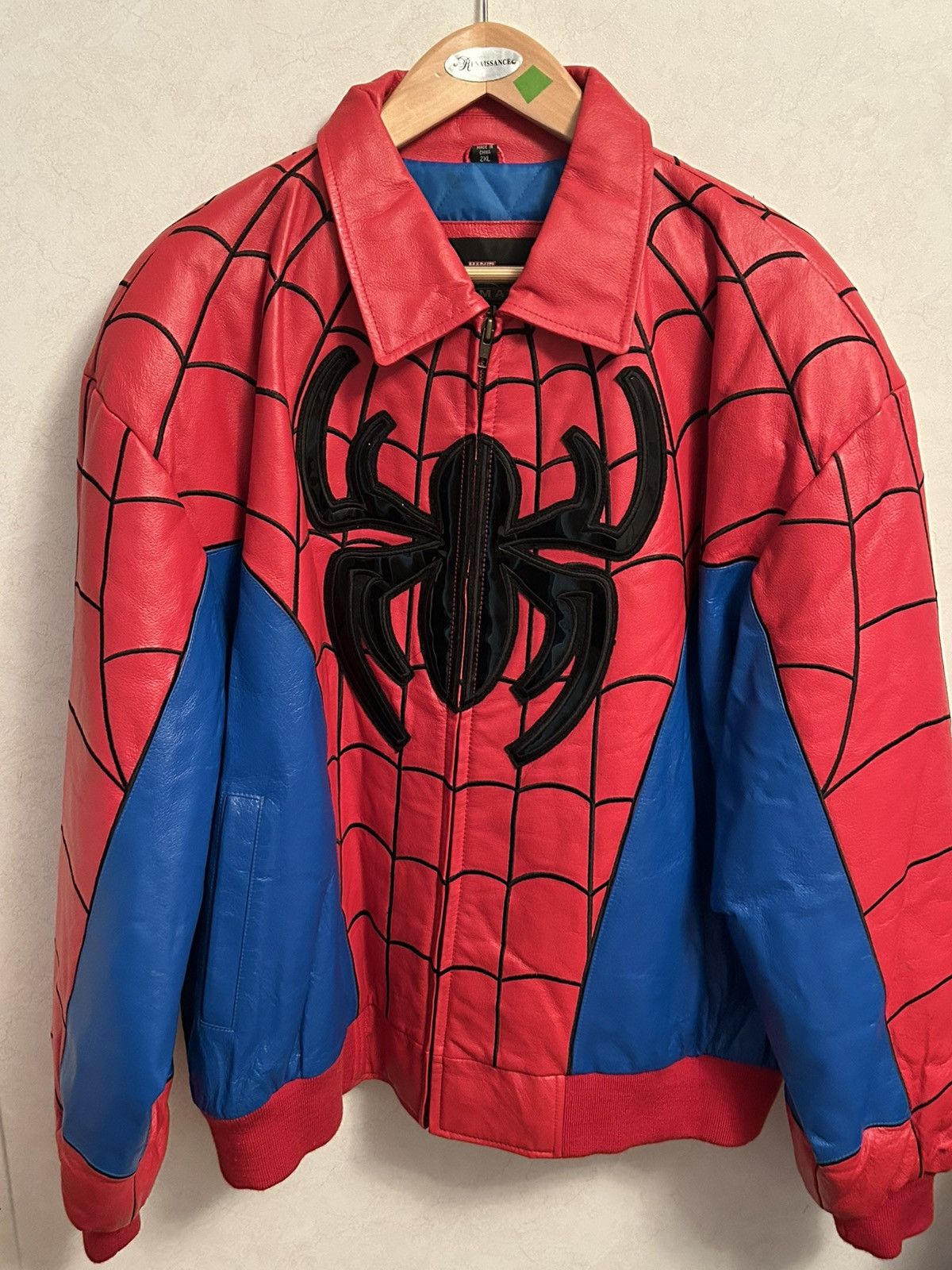 Other 2003 Promo Spiderman leather jacket Size US XXL / EU 58 / 5 - 1 Thumbnail