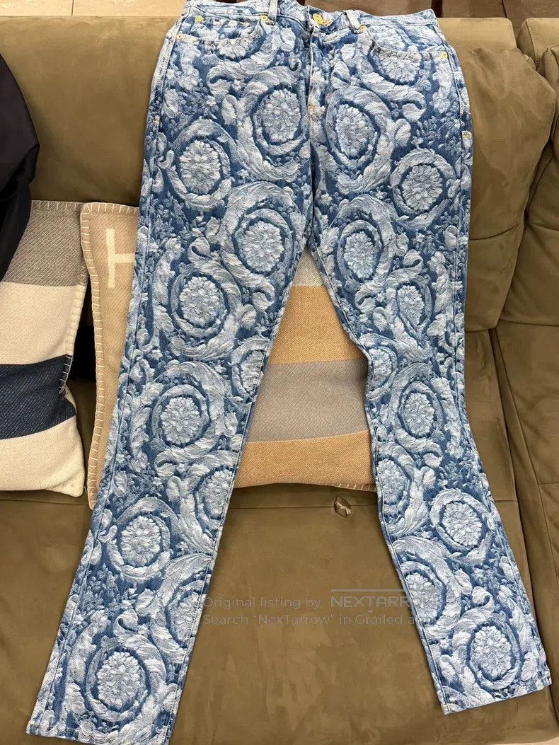 Versace Versace Baroque jeans Size US 29 - 1 Thumbnail