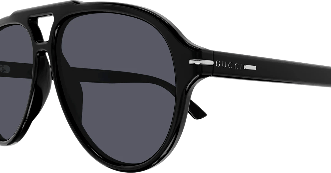 Gucci NEW GUCCI GG1443S-001 Black Size ONE SIZE - 3 Thumbnail